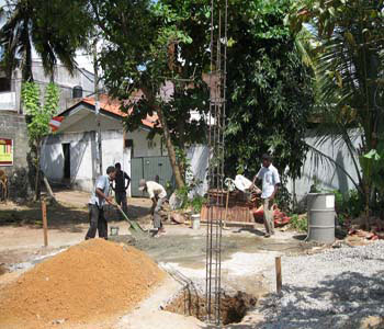 Building Vijitharama Temple