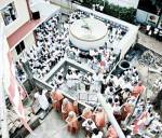 Depositing of relics and valuables in the pagoda
